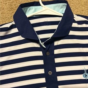 Greyson Clothiers Kissimmee Polo in Maltese Blue Colorway Spring 22